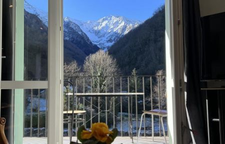 Vue plein Sud vers l'Espagne Gîte n°09G10511 Couflens - Ariège - Vue plein Sud vers l'Espagne