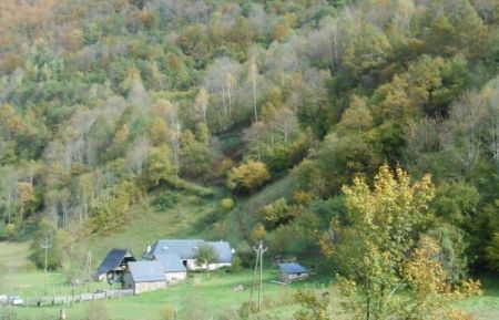 G&icirc;te n&deg;09G10183 Bonac-Irazein - Ari&egrave;ge - L'automme s'annonce par le changement de couleurs sur le domaine : une pure beaut&eacute; pour les yeux 