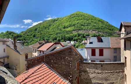 G&icirc;te n&deg;09G10410 Ax-les-Thermes - Ari&egrave;ge - Vue depuis le s&eacute;jour &eacute;t&eacute;